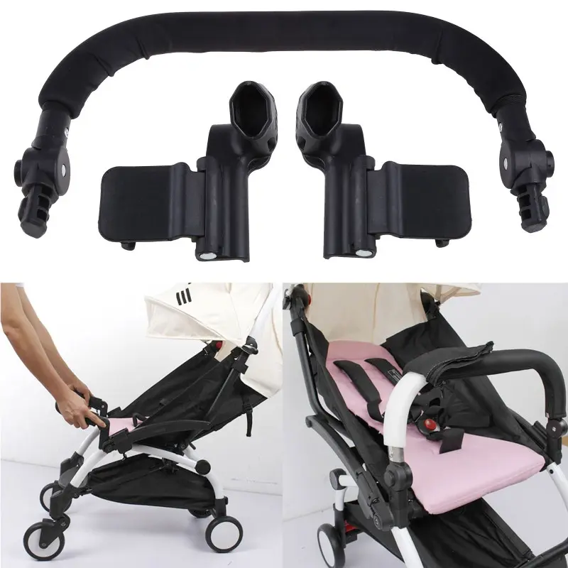 Universal Baby Stroller Handlebar Armrest Security Safety Bumper Bar Crossbar for Most Pram Stroller Armrest Bumper Bar