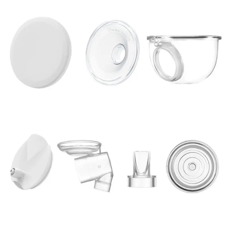 7Pcs /set for S12 Electric Breast Pump Replacement Accessory Silicone Horn Diaphragm Milk Collector Nursing Cup Duckbill Valves