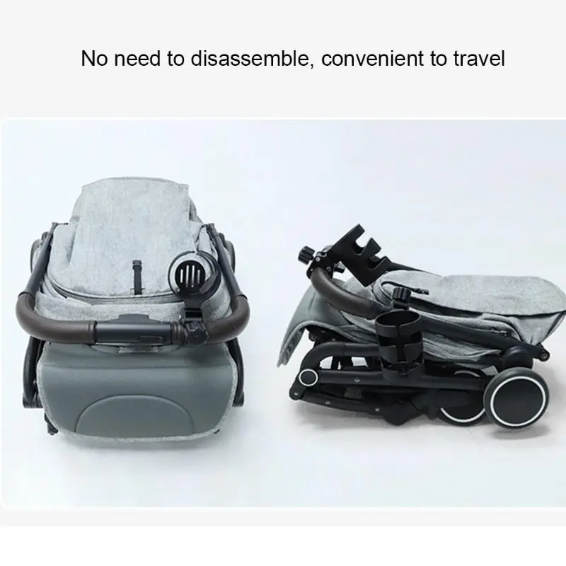 M76C Baby Stroller Cup Holder Universal 360 Rotatable Drink Bottle Rack for Pram Pushchair Wheelchair
