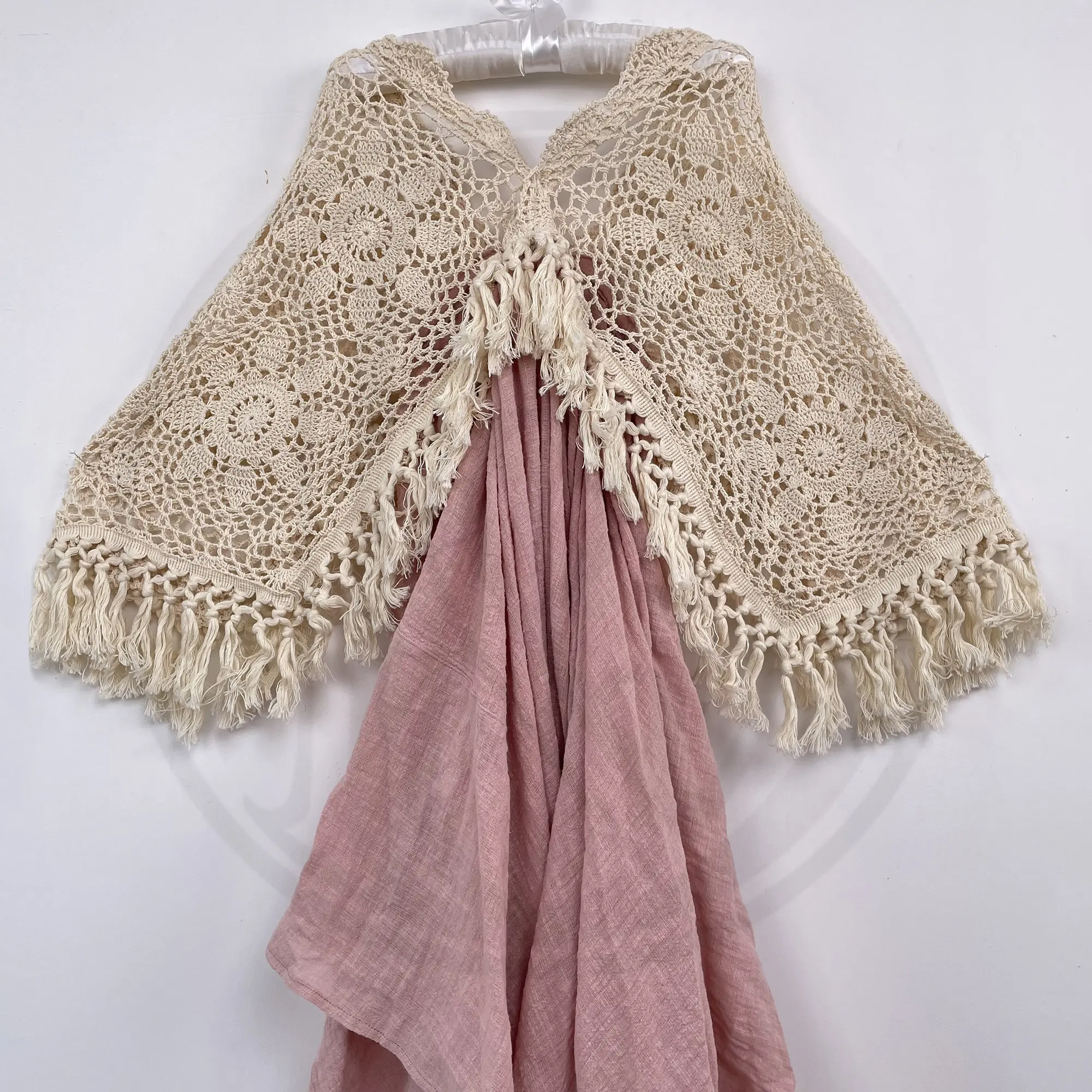 Don&Judy Boho Cotton Dress for Litter Girl Photo Shooting Kid Evening Party Dresses Children Costume Photography Accessories New