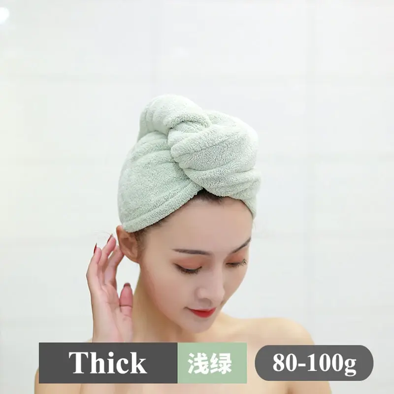 Women Magic Microfiberrapid Drying Hair Towel Cap Hat Towel Bathroom Bath Wrap Hat Quick Cap Turban Dry Toallas Bath Shower