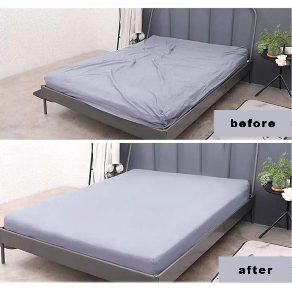 Home Bedroom Bed Sheet Mattress Holder Fastener Grippers Clips Suspender Straps Home Non-slip Sheet Fixed Device Sheet Clip