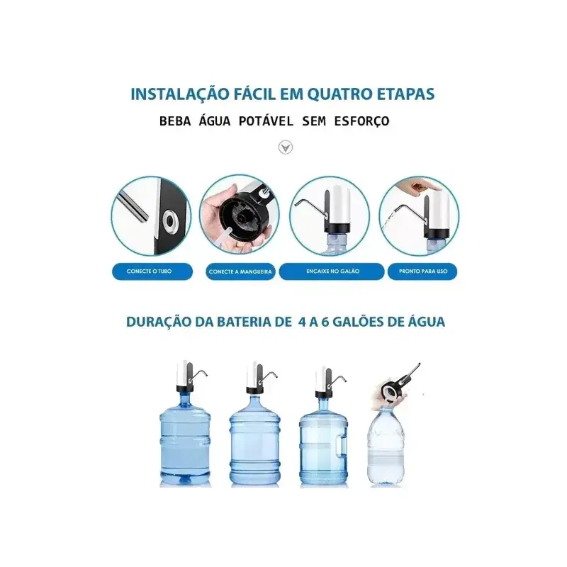Electric Water Pump Bottled Automatic Wireless Smart Pump Intelligent Water Dispenser Pump Durable Drinking Dispenser 2023 New