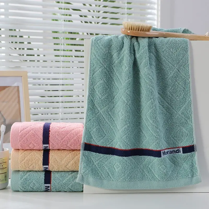 3Pcs Cotton Hand Hair Towel Sports Towels Face Towel Daily Use Bath Towel Hand Hair Beach Wash Cloth Adult Bathroom Towel