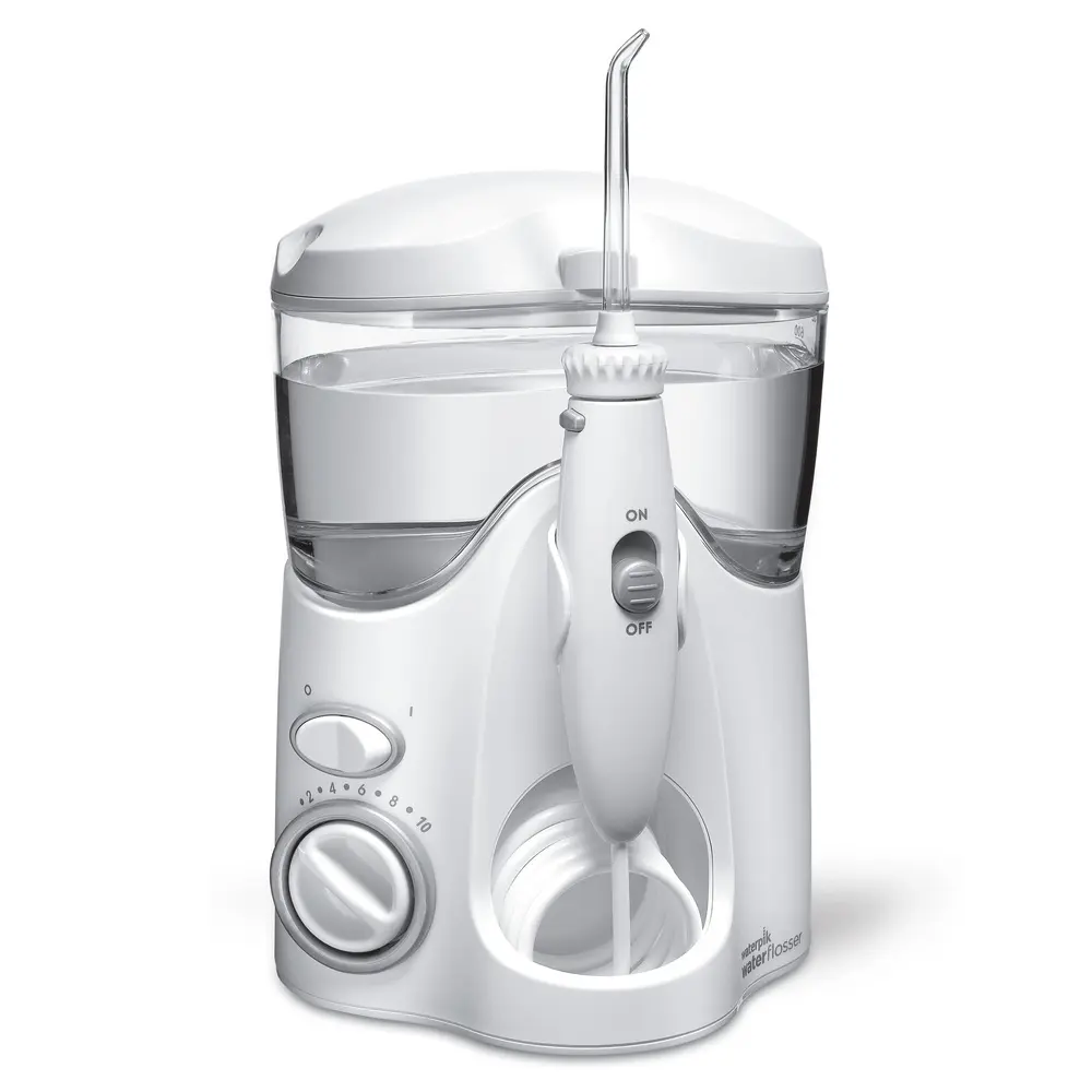 Ultra Water Flosser 10 Pressure Settings 6 Tips ADA Accepted Oral Care Device Braces Implants Crowns Bridges Periodontal Health