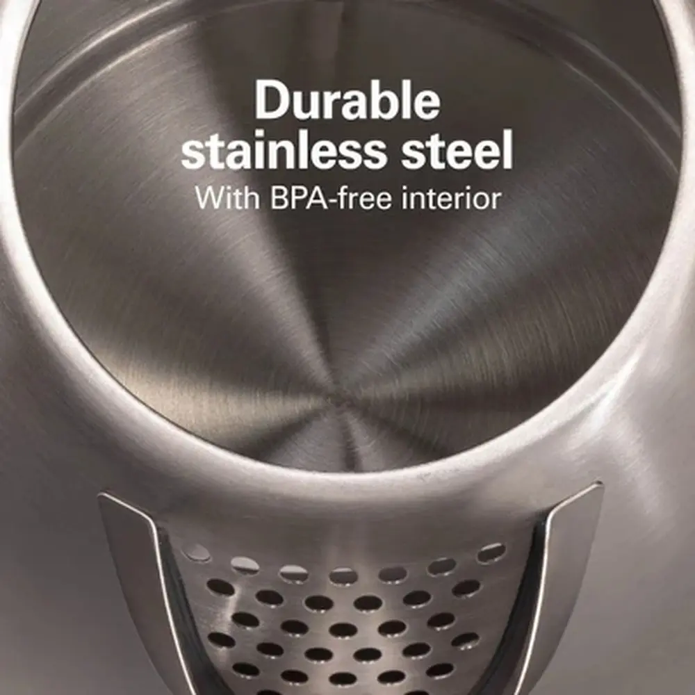 1500W Stainless Steel Electric Kettle 1.7L Fast Boiling BPA-Free Water Level Indicator Cordless Design Automatic Shutoff Safety