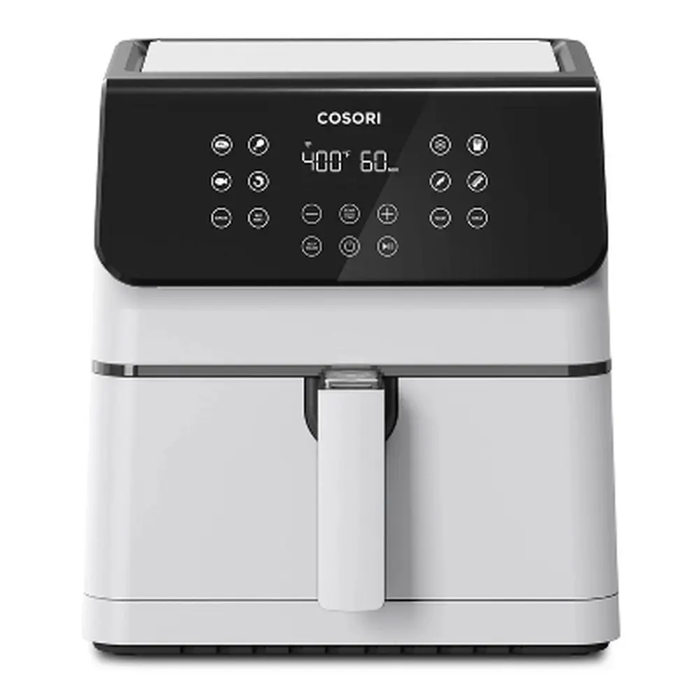 Smart Air Fryer 5.8qt 1700W with App Control 12 Cooking Functions Recipe Book Faster Cooking Healthy Frying Easy Clean