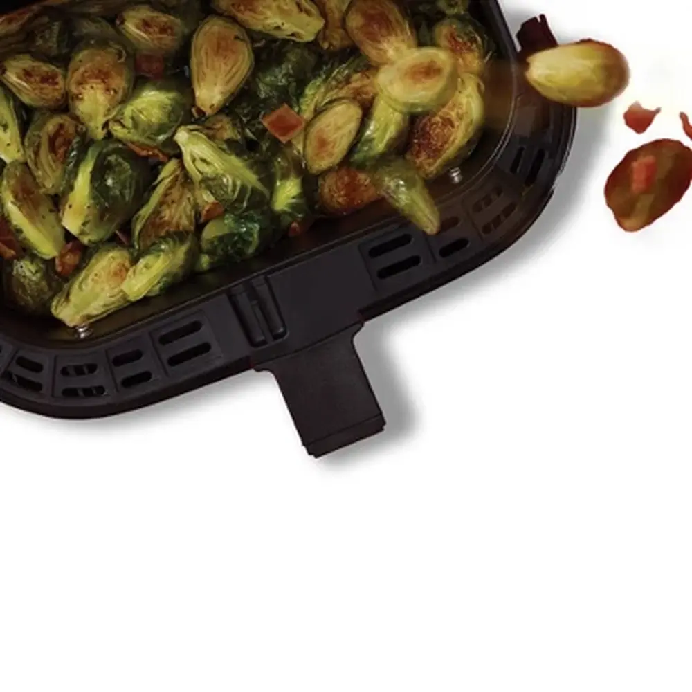 Vortex Plus 6qt Air Fryer EvenCrisp Technology 1800W Family-Sized 6 Cooking Functions Touchscreen Dishwasher Safe Quick Cleanup
