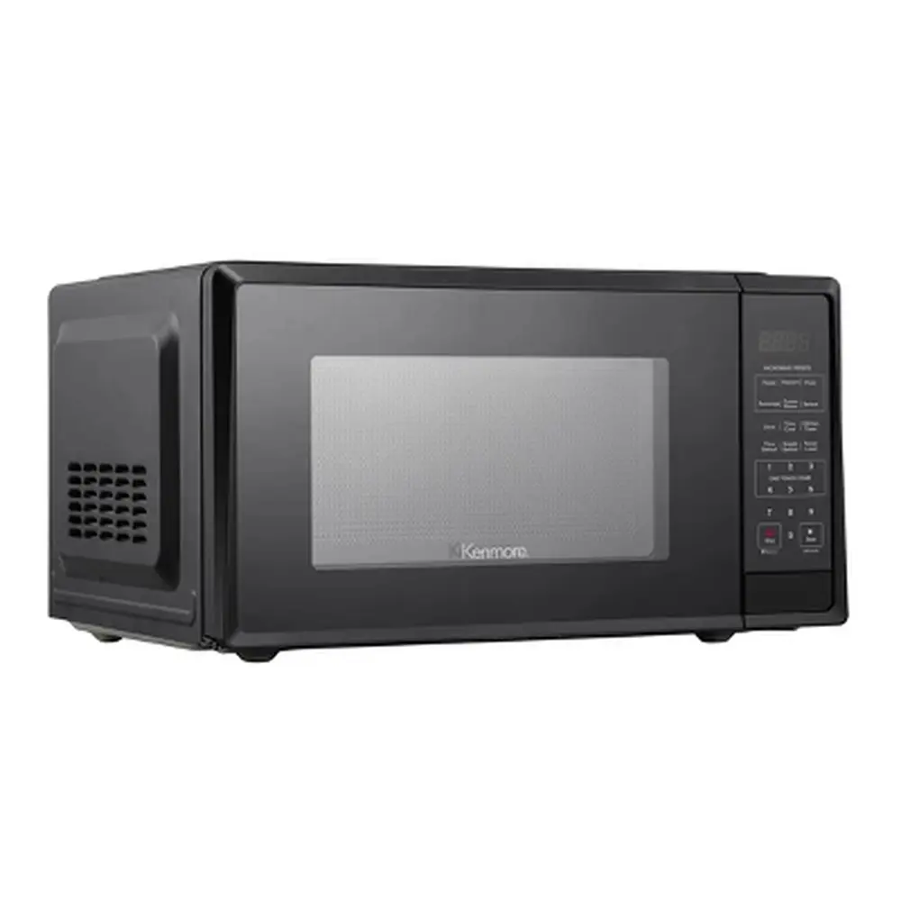 1.1 cu ft Countertop Microwave Oven 1000W Child Lock 6 Cooking Programs Digital Display Auto Defrost Timer Kitchen Appliance