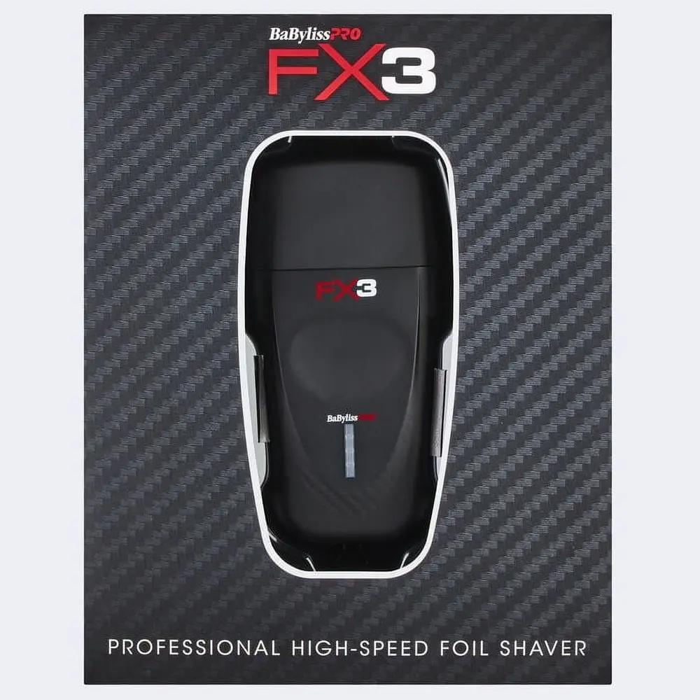 Professional High-Speed Foil Shaver Cordless Lithium Ion Battery 3 Hour Runtime 10000 RPM Rotary Engine Auto Shutoff LED