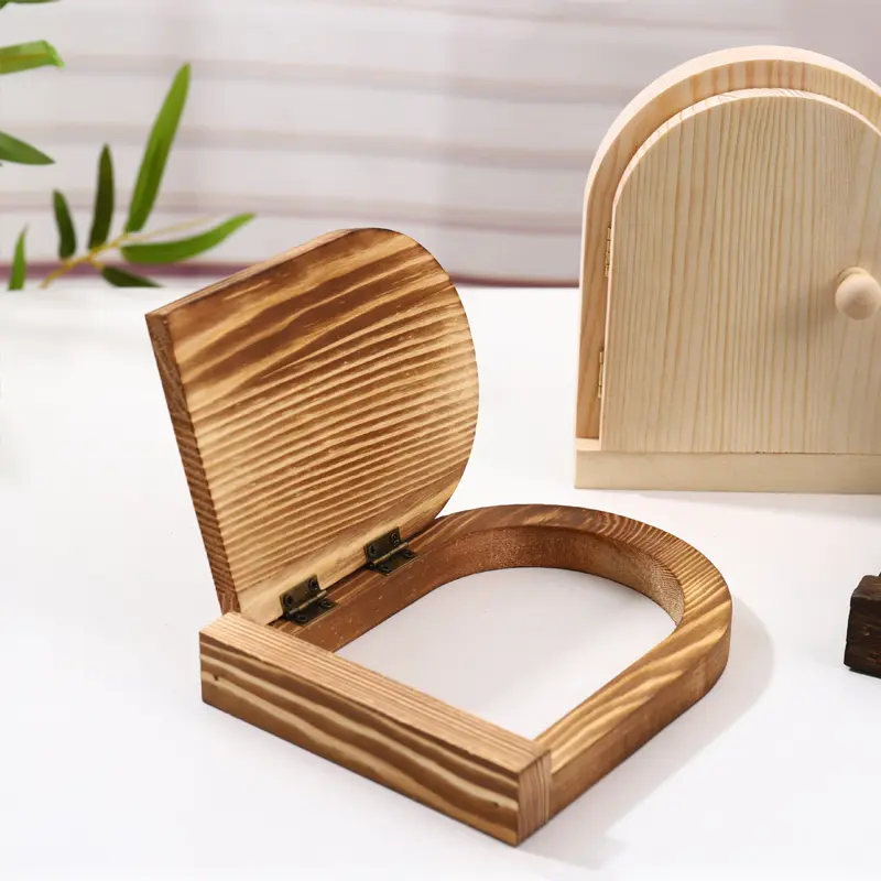 Solid Wood Switch Protective Cover Wall Mounted Home Socket Decorative Frame Protective Cover Electric Shock Proof Cover Button