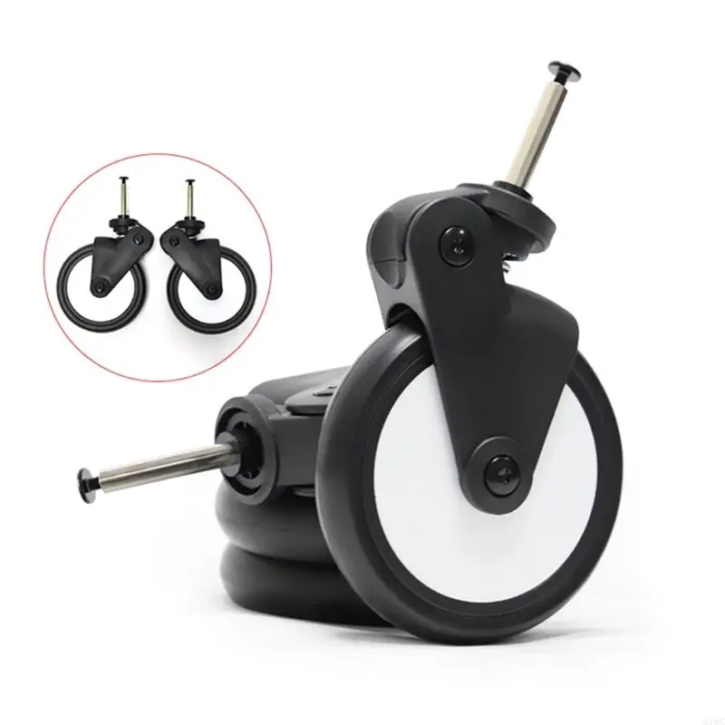 for Babyzen YOYO YOYA Stroller Replacement Rubber Wheels Front and Rear Wheel Stroller Accessories