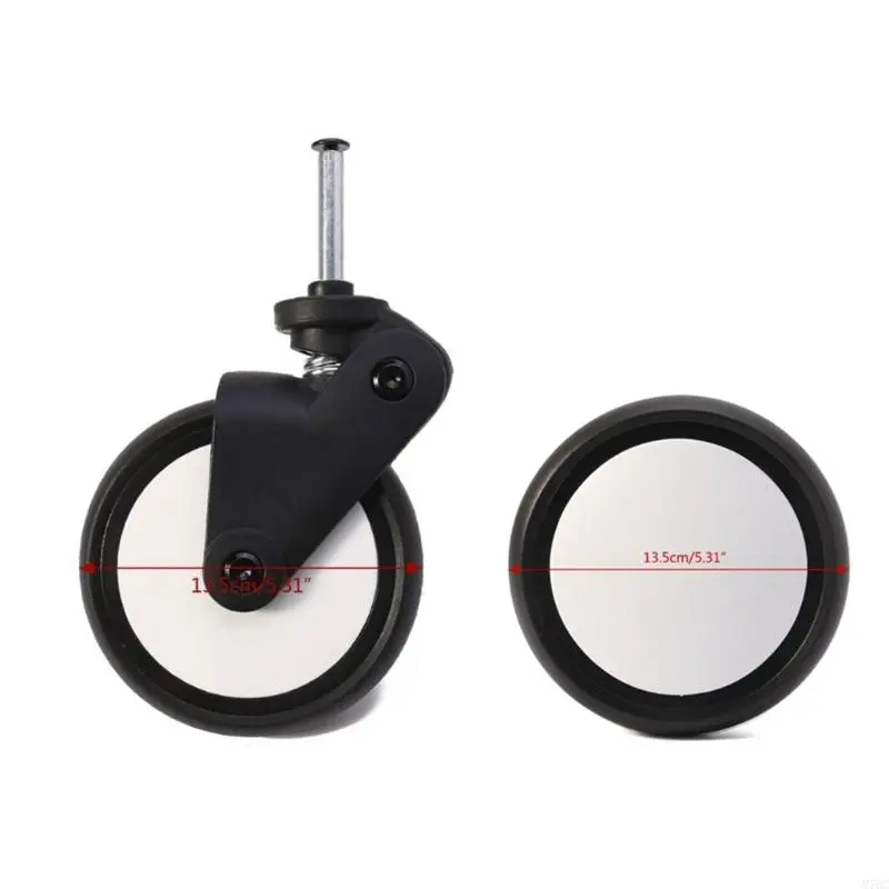 for Babyzen YOYO YOYA Stroller Replacement Rubber Wheels Front and Rear Wheel Stroller Accessories