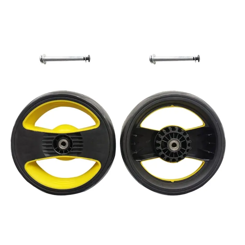 1 Pair Replace Front and rear wheels for DOONA Stroller Back Stroller Front Pushchair Stroller Baby Cart Pram Accessories