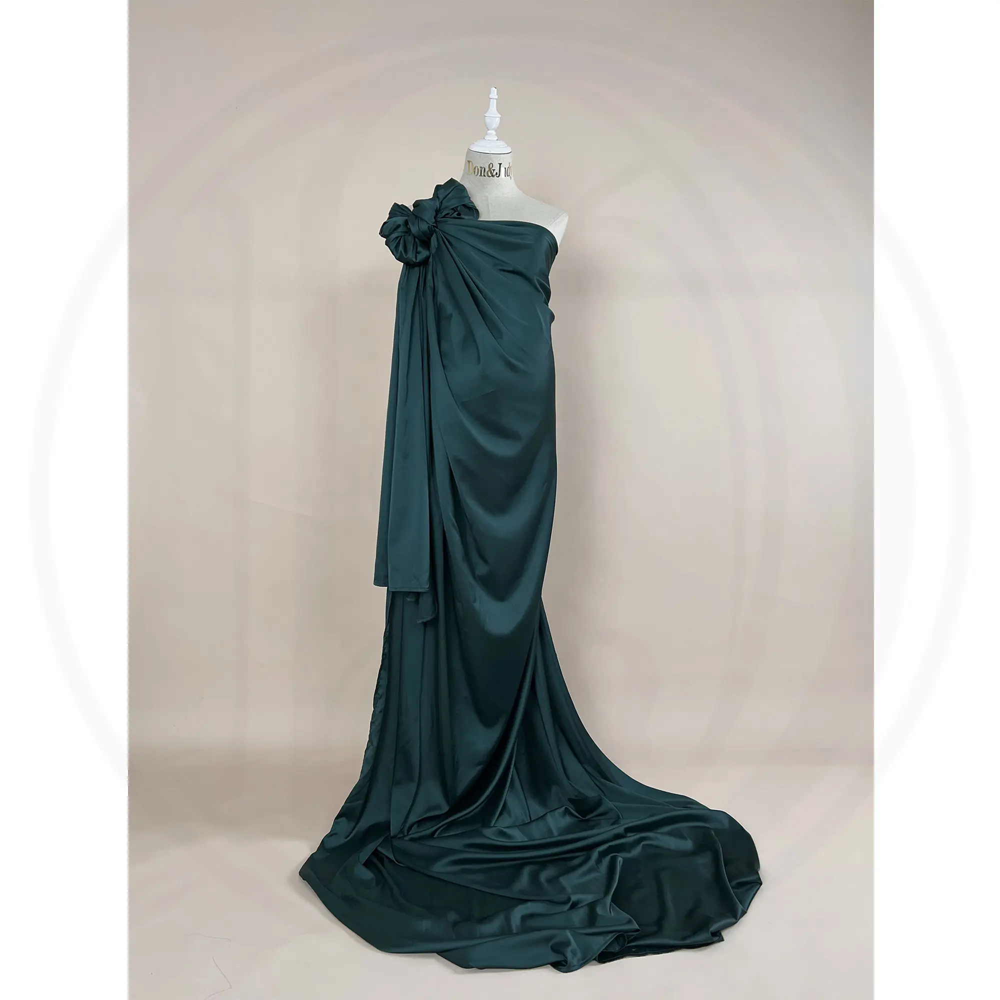 Don&Judy Elegant Silk-like Wrap Cloth Maternity Photoggraphy Dress Party Gown Pregnancy Women Baby Showers Photo Shooting Fabric