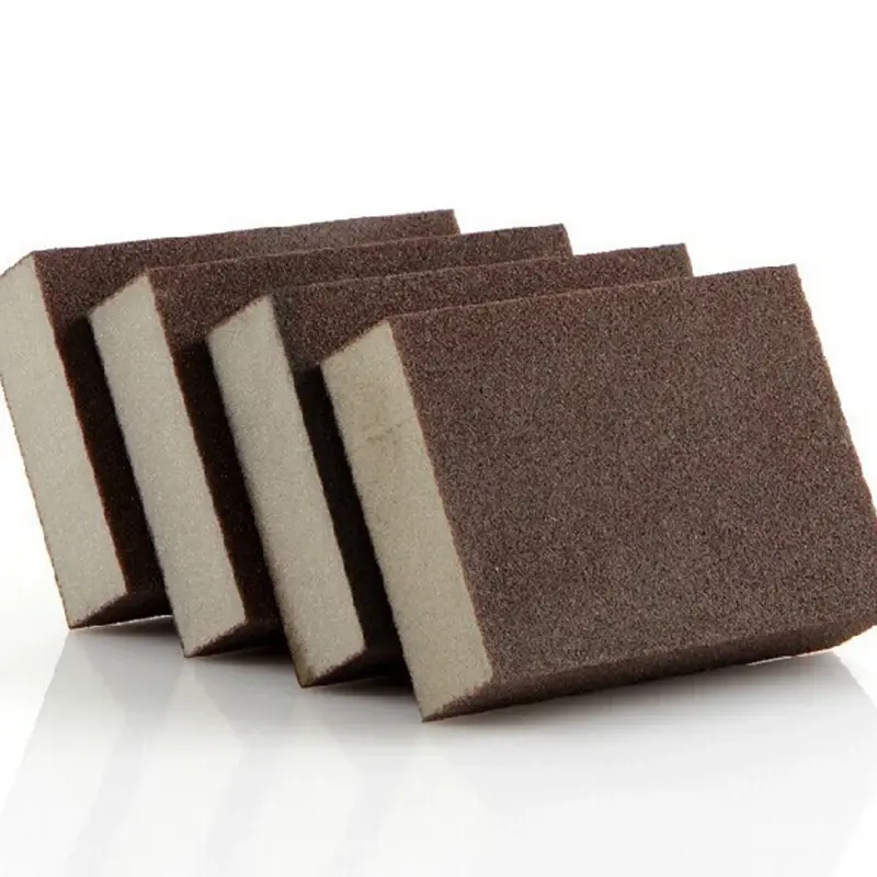 5pcs Kitchen Clean Sponge Gadgets Sponge Carborundum Removing Rust Cleaning Brush Descaling Clean Rub for Cooktop Pot