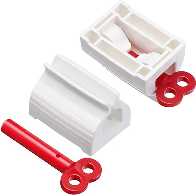 1PC Home Plastic Toothpaste Tube Squeezer Easy Dispenser Rolling Holder Bathroom Supply Tooth Cleaning Accessories Creme Dental