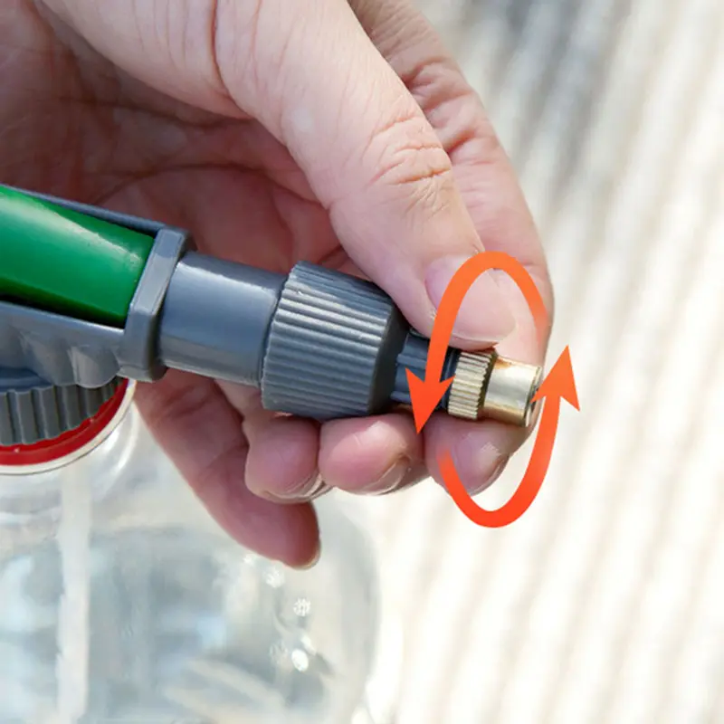 Garden Watering Sprayer Beverage Bottle Watering Can High Pressure Small Manual Pressure Adjustable Spray Head Agriculture Tools