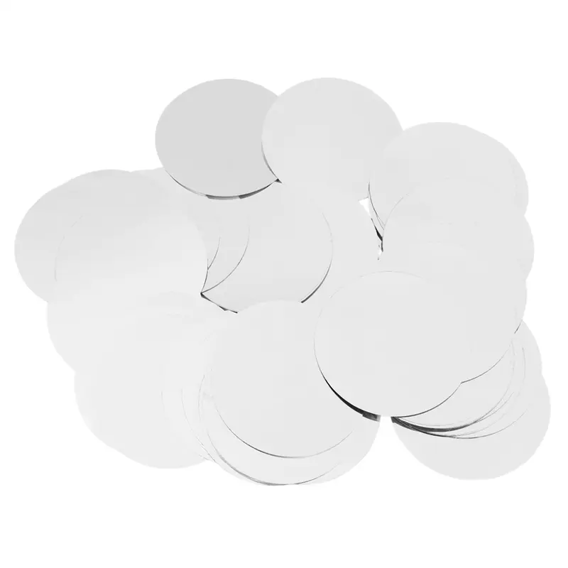 HGHO 500Pcs Wine Pourer Spout Pourer Disk Drip Pouring Bar Party Wedding Tool Silver