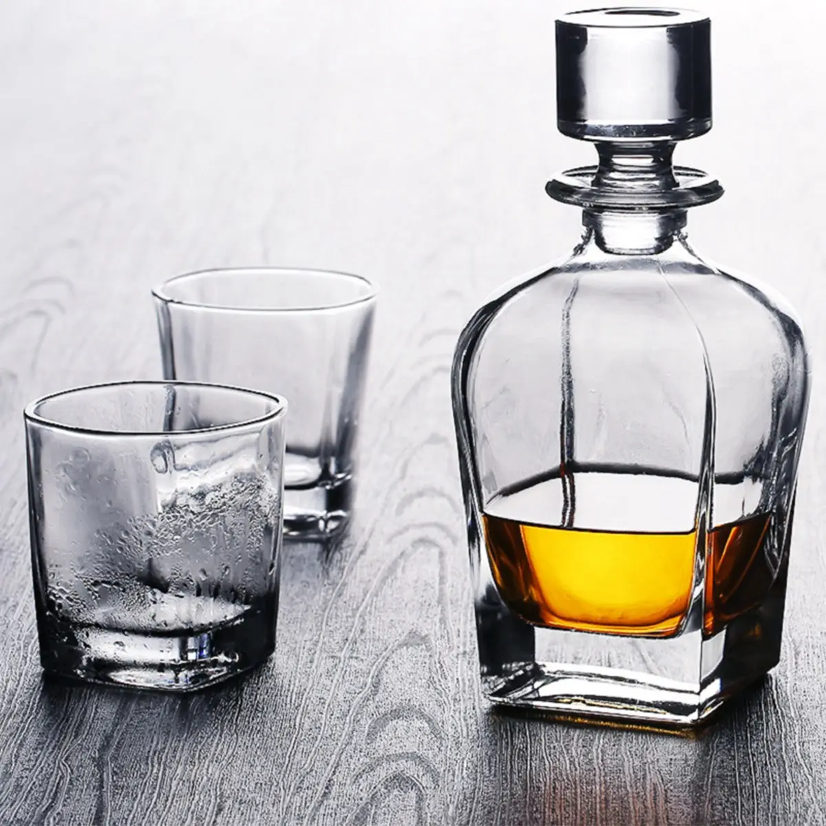 HGHO Decanter Whisky Bottle With Lid Liquor Bottle
