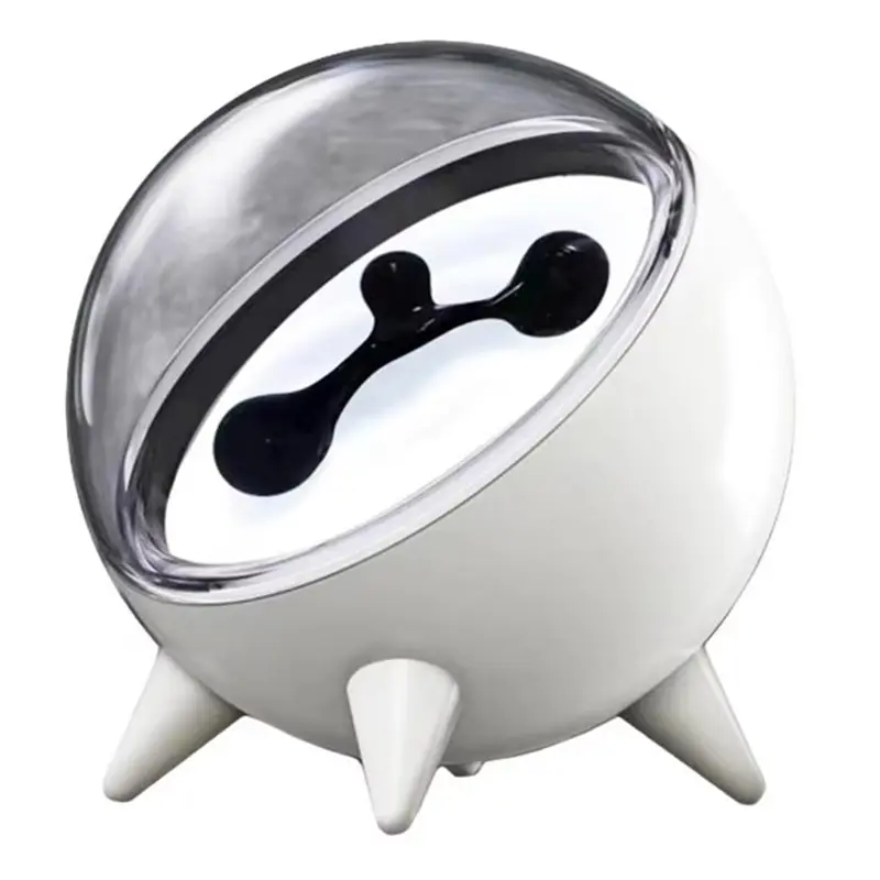 HGHO Ferrofluid Sound Visualizer, Rechargeable Music Rhythm Speaker With Magnetic Pickup,Home Decoration Holiday Gift