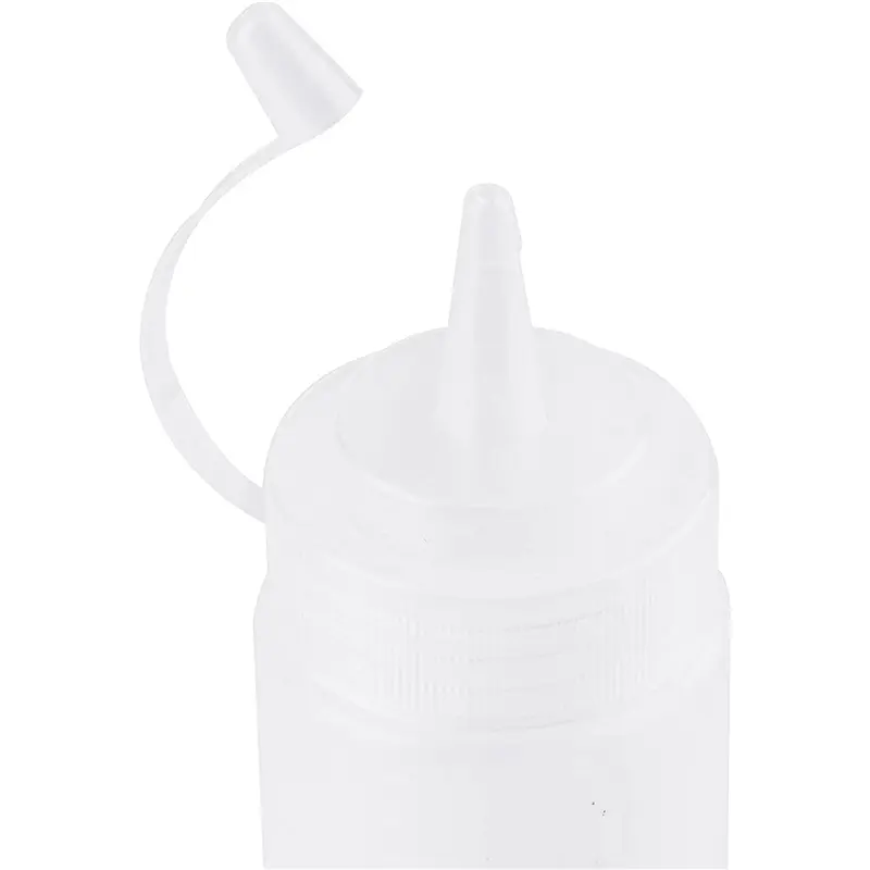 HGHO 36 Pack 8 Oz Squeeze Squirt Condiment Bottles With Twist On Cap Lids For Sauce, Ketchup, BBQ, Dressing, Paint