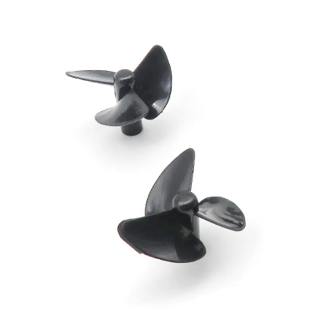 1Pair 3-Blade Fishing Nesting Bait Boat Propeller RC Boat Underwater Thruster Motor Paddle Accessories for Bass Carpfishing