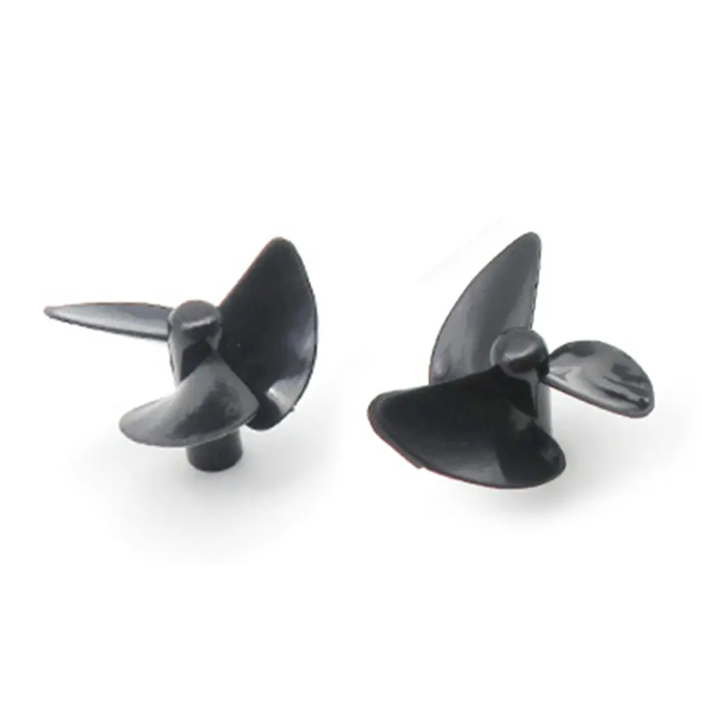 1Pair 3-Blade Fishing Nesting Bait Boat Propeller RC Boat Underwater Thruster Motor Paddle Accessories for Bass Carpfishing