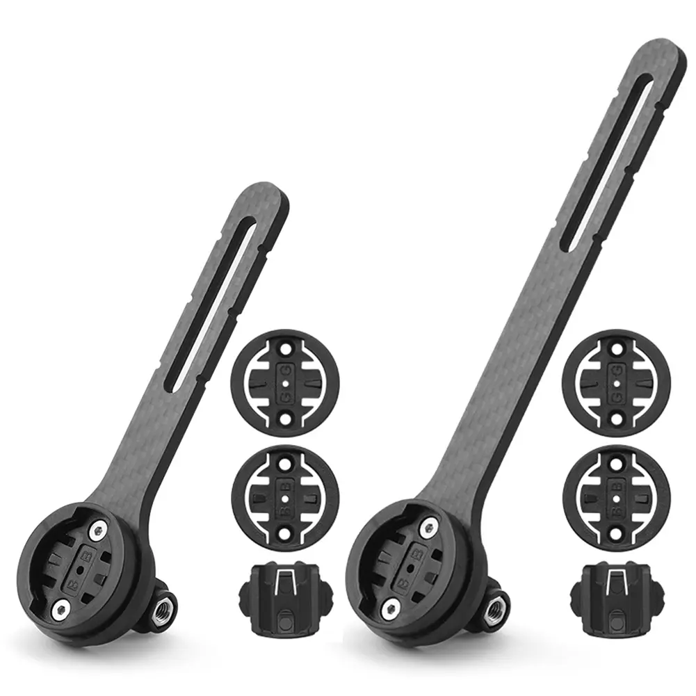 Carbon Fiber Bicycle Computer Holder Universal Road Bike Speedometer Mount Holder Cycling Speedometer Support for Garmin