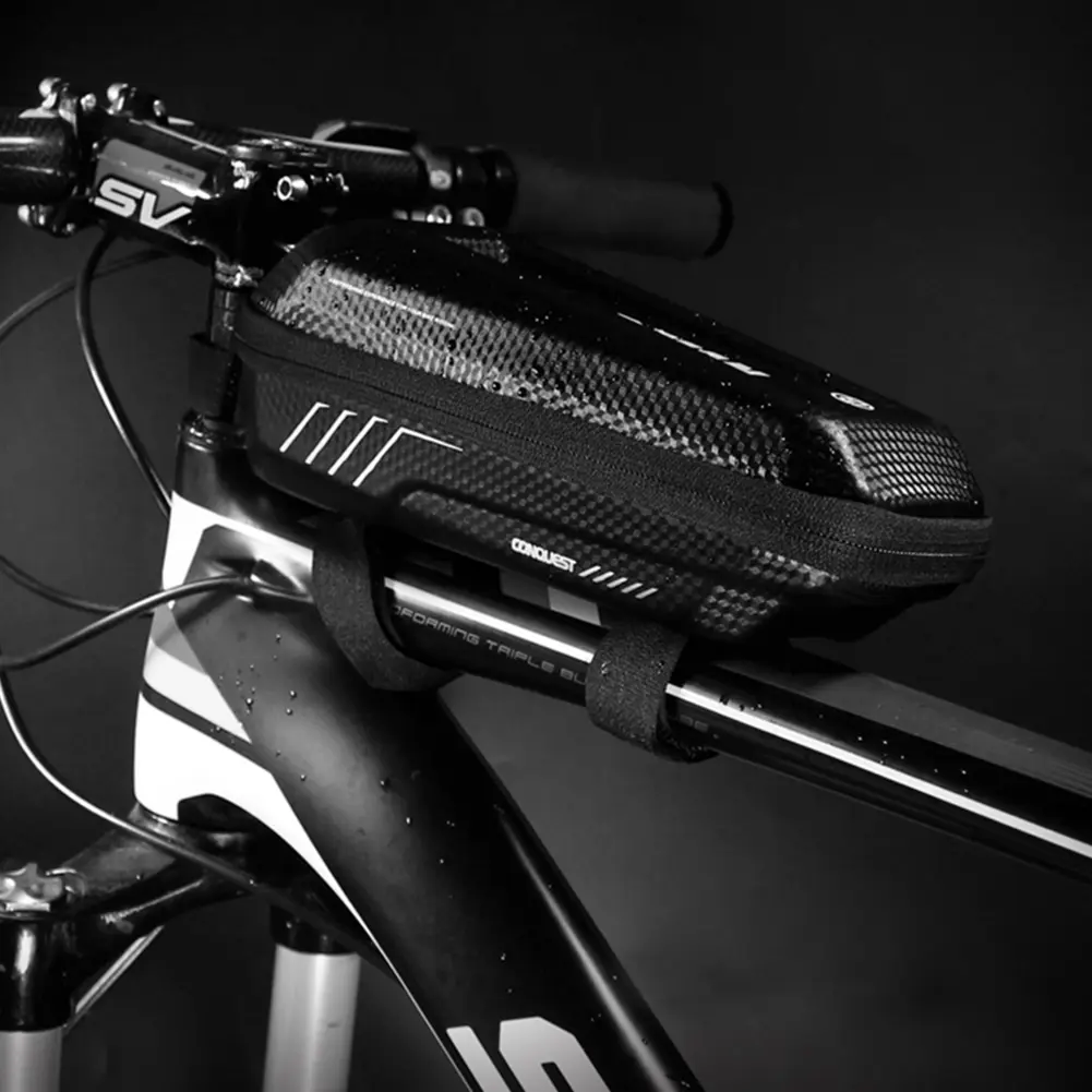 Waterproof Bicycle Top Tube Bicycle Bag Cycling Front Beam Storage Bag Case
