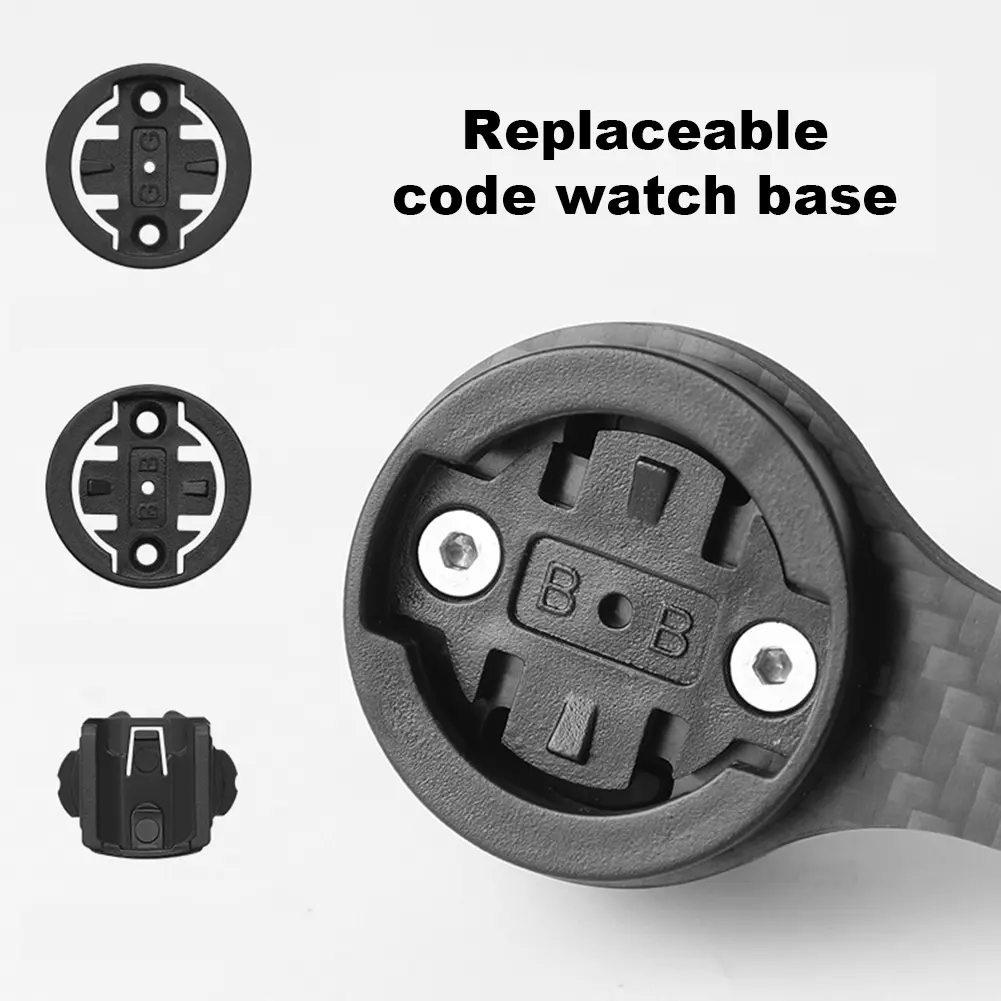 Carbon Fiber Bicycle Computer Holder Universal Road Bike Speedometer Mount Holder Cycling Speedometer Support for Garmin