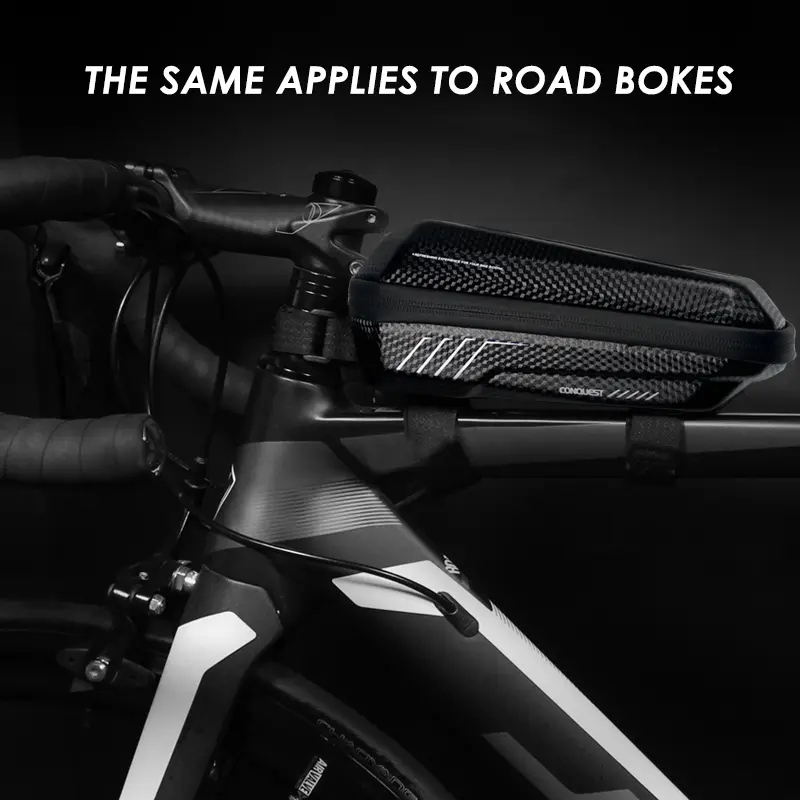 Waterproof Bicycle Top Tube Bicycle Bag Cycling Front Beam Storage Bag Case