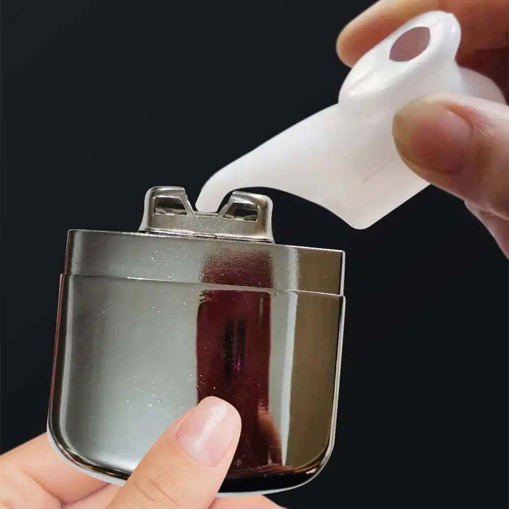 Zinc Alloy Portable Fuel Hand Warmer Reusable Fuel Heater Small Handy Warmer Heater for Outdoor Sports Camping Hiking