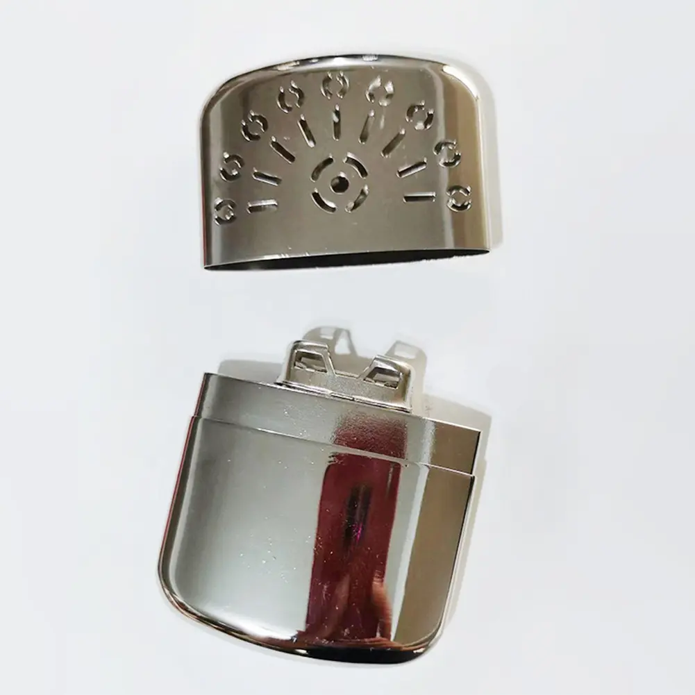 Zinc Alloy Portable Fuel Hand Warmer Reusable Fuel Heater Small Handy Warmer Heater for Outdoor Sports Camping Hiking