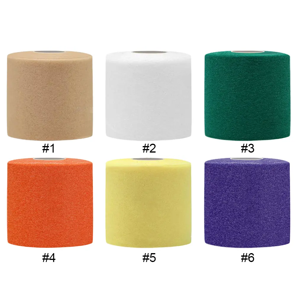 7cm X 27m Self Adhesive Bandage Wrap Athletic Tape Elastic Cohesive Bandage Sports Wrap Tape for Wrist Ankle