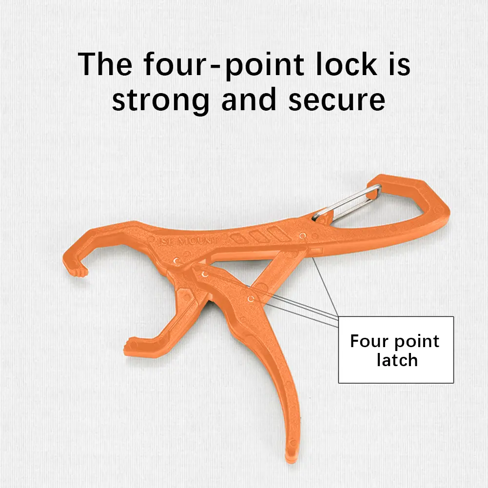 2Pcs Fish Lip Gripper Lightweight Hanging Buckle Fishing Grabber Multifunctional Fishing Lip Grabber Fishing Accessories
