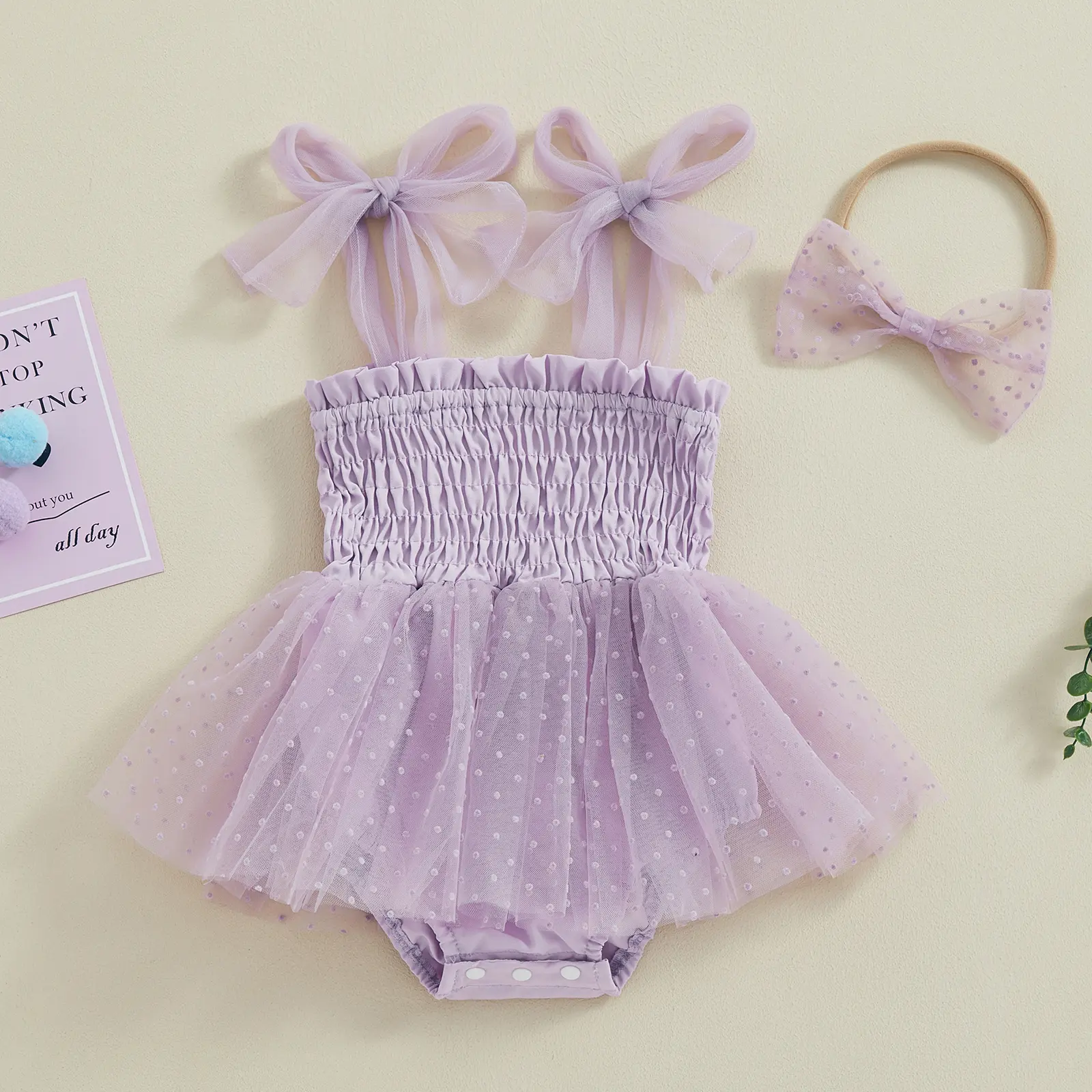 Ma&Baby 0-18M Baby Girl Romper Newborn Infant Girl Tulle Jumpsuit Ruffles Princess Sleeveless Sunsuit Overalls Summer Outfits