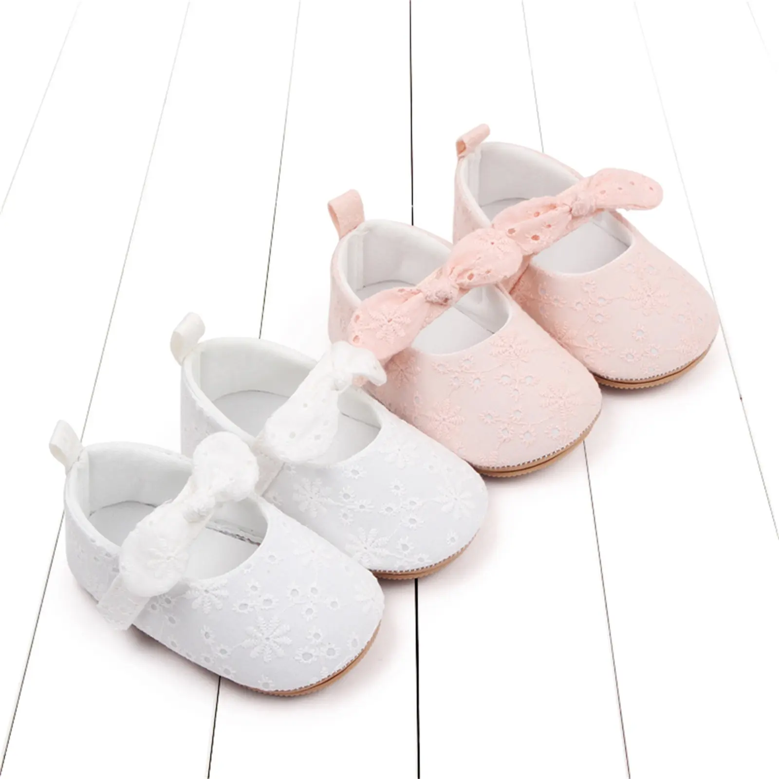 ma&baby 0-18M Baby Girls Shoes  Princess Newborn Infant Toddler Lace Bow Cute First Walkers