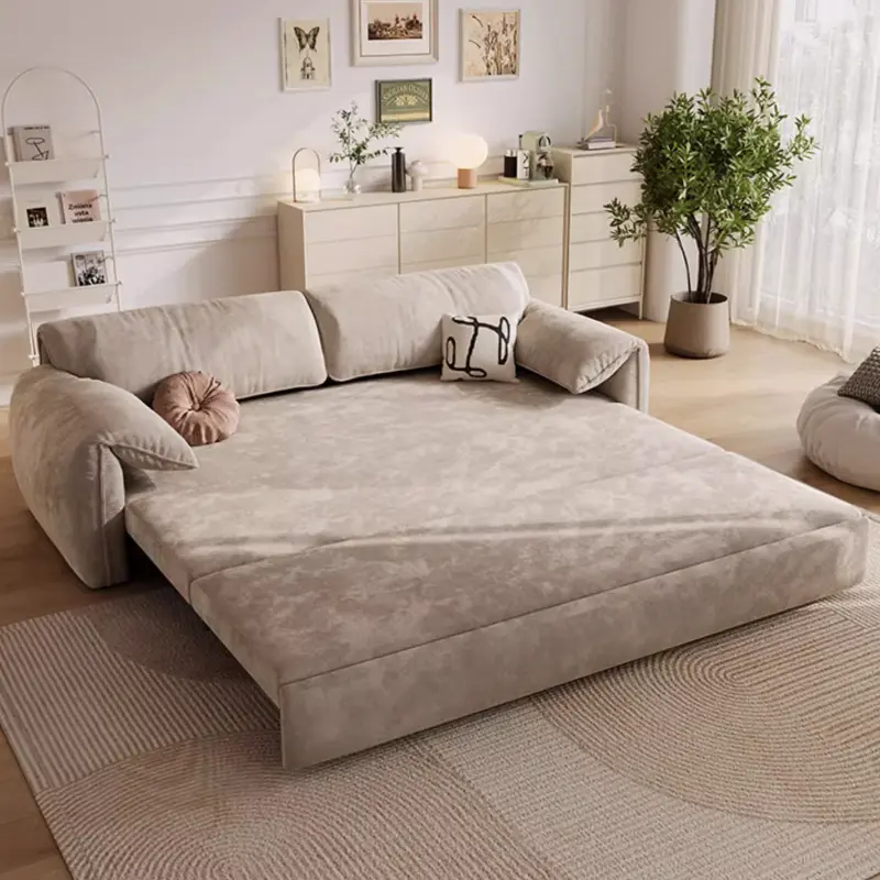 Italian Designer Sleep Sofas Bed Luxury 2 Seater Floor Loveseat Lazy Sofa Lounge Foldable Divano Letto Pieghevole Home Furniture