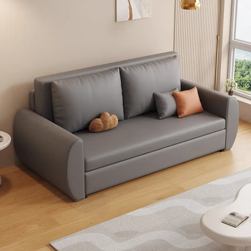 Dual Use Foldable Sofas Bed Recliner Designer Nordic Modern Loveseat Sofa Lazy Lounge Divano Letto Pieghevole Home Furniture