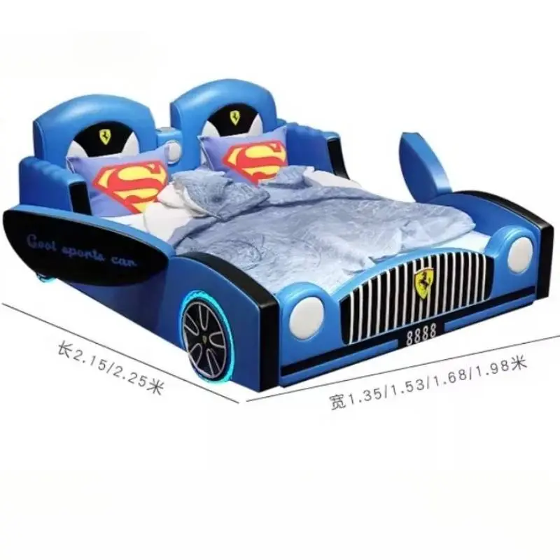 Luxury Toddler Boys Children Bed Modern Wood Design Multifunctional Loft Children Beds Frames Baby Camas De Dormitorio Furniture