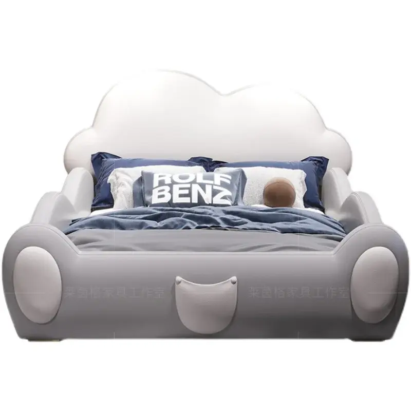 Princess Soft Modern Children Beds Mattress Set Loft Luxury Baby Children Beds Boys Girls Cama Doble Bed Room Furnitures
