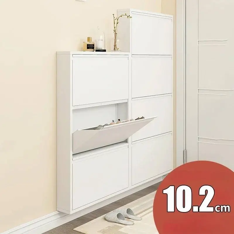 Large Design White Shoe Cabinet Strong Beutiful Hotel Living Room Shoe Rack Organizer Luxury Schoenen Kast Home Furniture