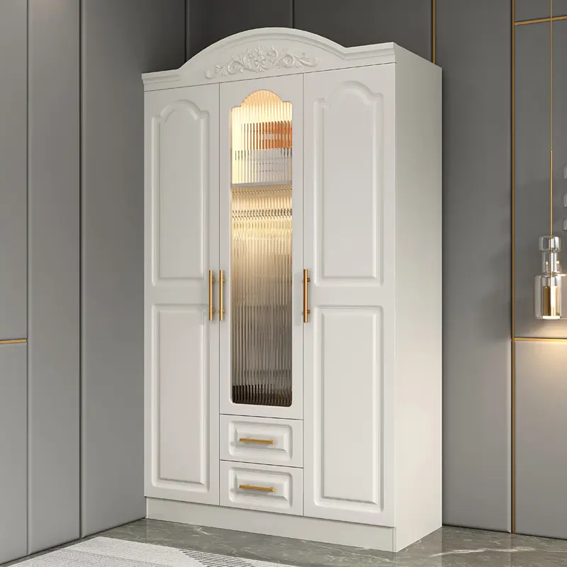 Aesthetic Orgnizer Wood Wardrobes Luxury Drawers Stylish Display Adult Wardrobes Bedroom Storage Guarda Roupa Furniture Home