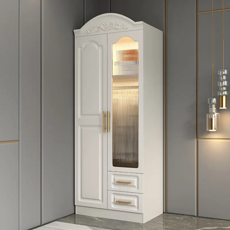 Aesthetic Orgnizer Wood Wardrobes Luxury Drawers Stylish Display Adult Wardrobes Bedroom Storage Guarda Roupa Furniture Home