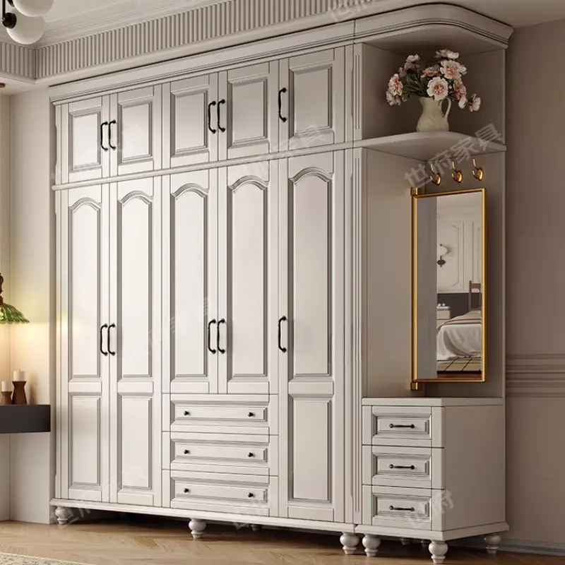 Living Room Luxury Wardrobes Storage Women Girls White Home Wardrobes Closet Organizer Armario Armable De Ropa Bedroom Furniture