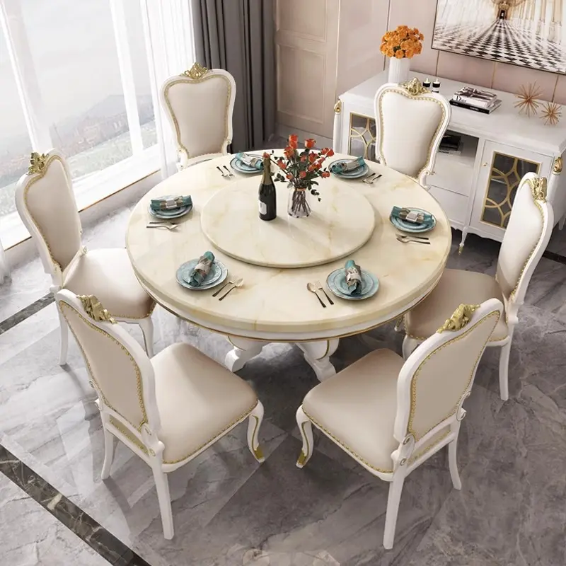 Marble Nordic Dining Tables Restaurant Waterproof Modern Luxury Salon Dining Tables Living Room Stoly Do Jadalni Furniture Home