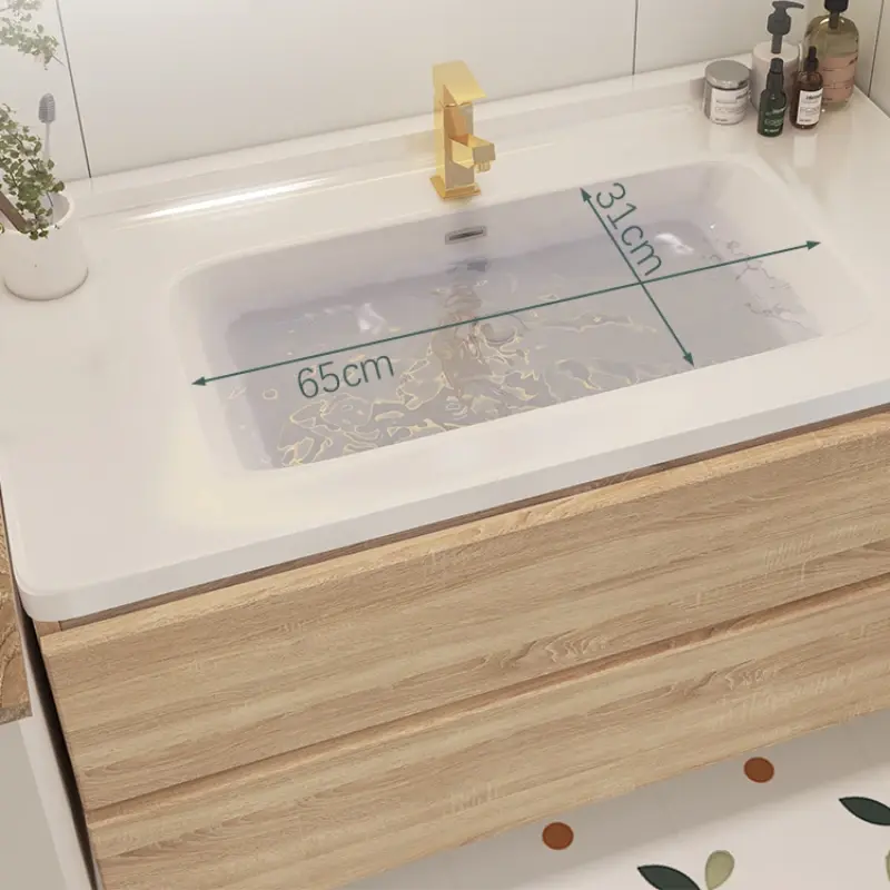 Storage Organizer Bathroom Vanity Cabinet Sink White Space Saving Bathroom Shelf Display Mirror Meuble Salle De Bain Furniture