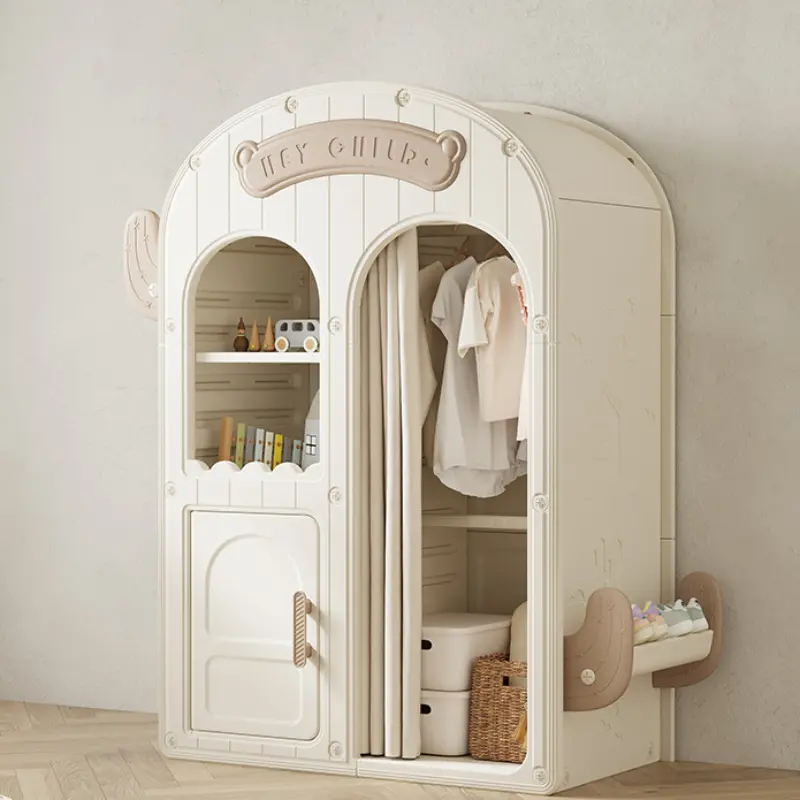 Nordic Luxury Orgnizer Wardrobes Modular Aesthetic Display Bedroom Wardrobes Storage Shelves Display Guarda Roupa Furniture