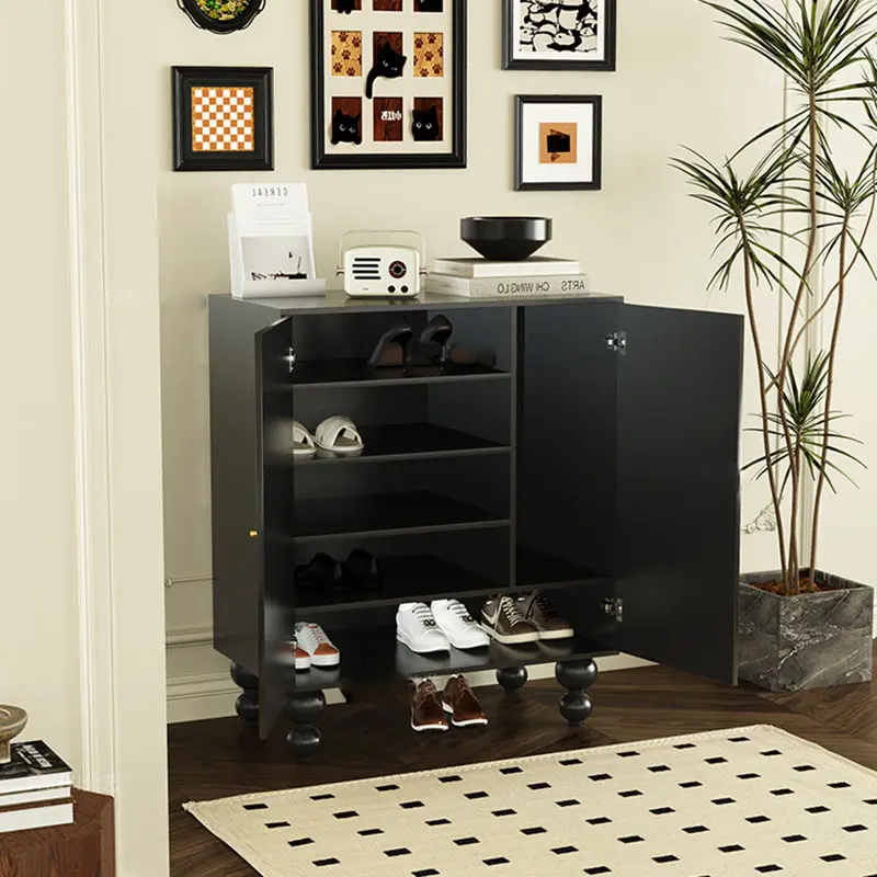 Waterproof White Shoe Cabinet Design Beutiful Living Room Shoe Rack Organizer Space Saving Gabinetes De Zapatos Home Furniture